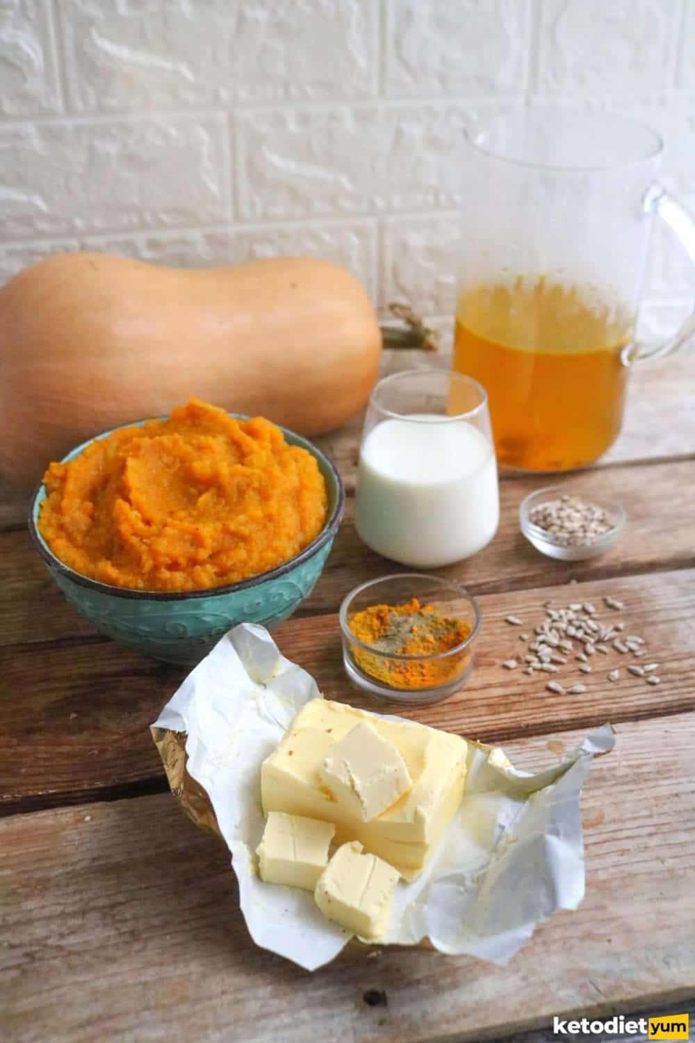 Creamy Keto Pumpkin Soup Recipe Creamy Keto Pumpkin Soup Recipe