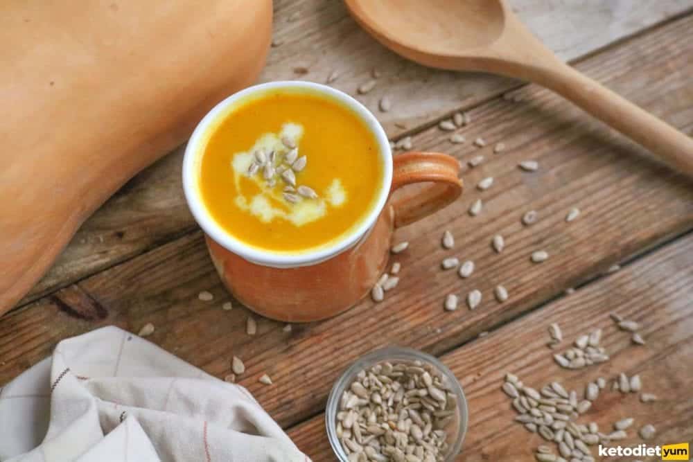 Creamy Keto Pumpkin Soup Recipe