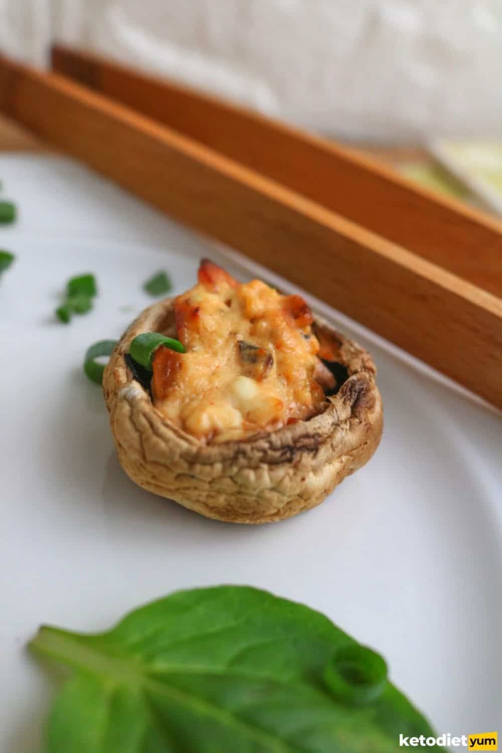 Feta Stuffed Mushrooms Recipe