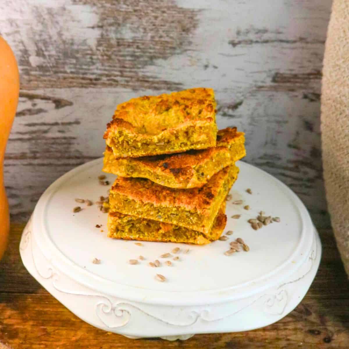 Healthy Keto Pumpkin Bars