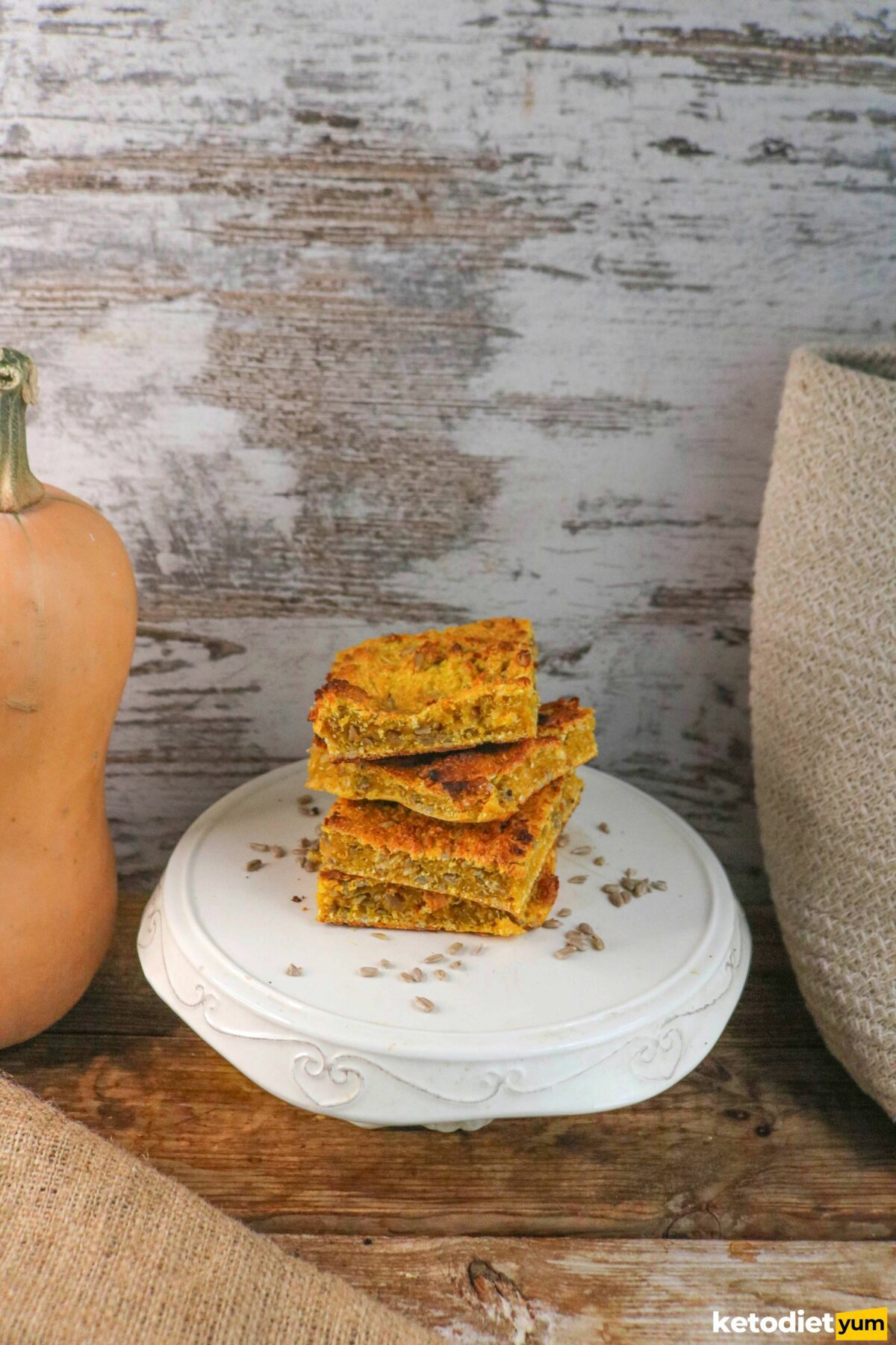 Keto Pumpkin Bars