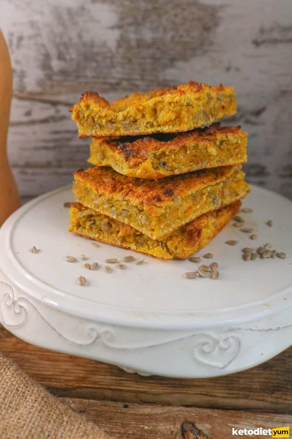 The Best Healthy Keto Pumpkin Bars