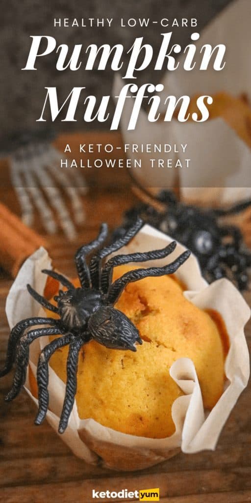 Keto Halloween Pumpkin Muffins Recipe