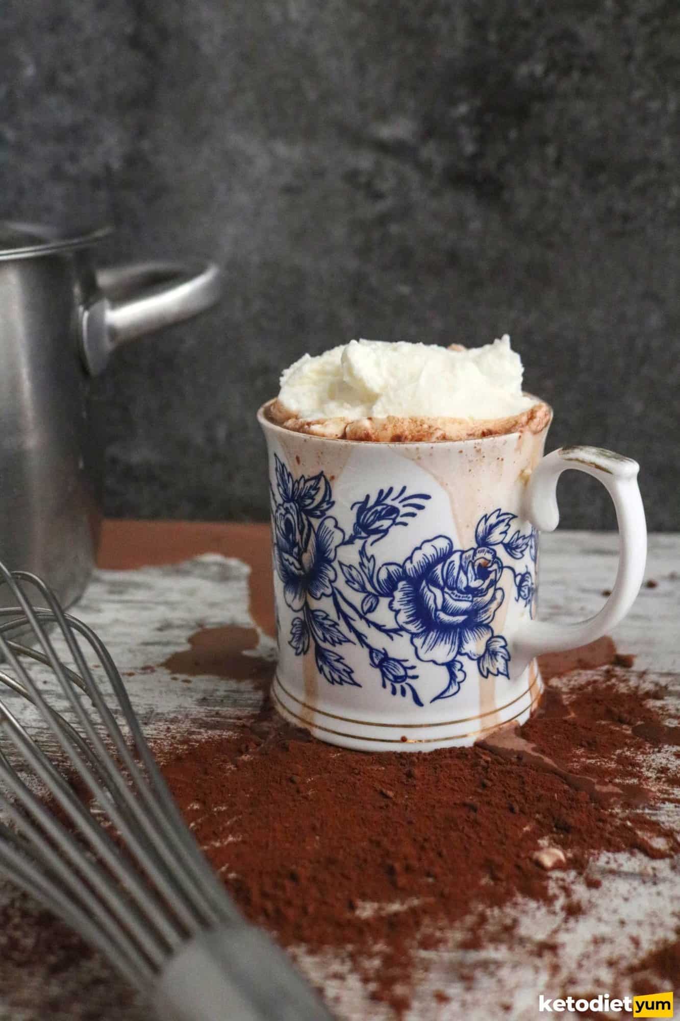 5-Minute Keto Hot Chocolate