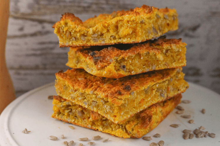 Low Carb Pumpkin Bars