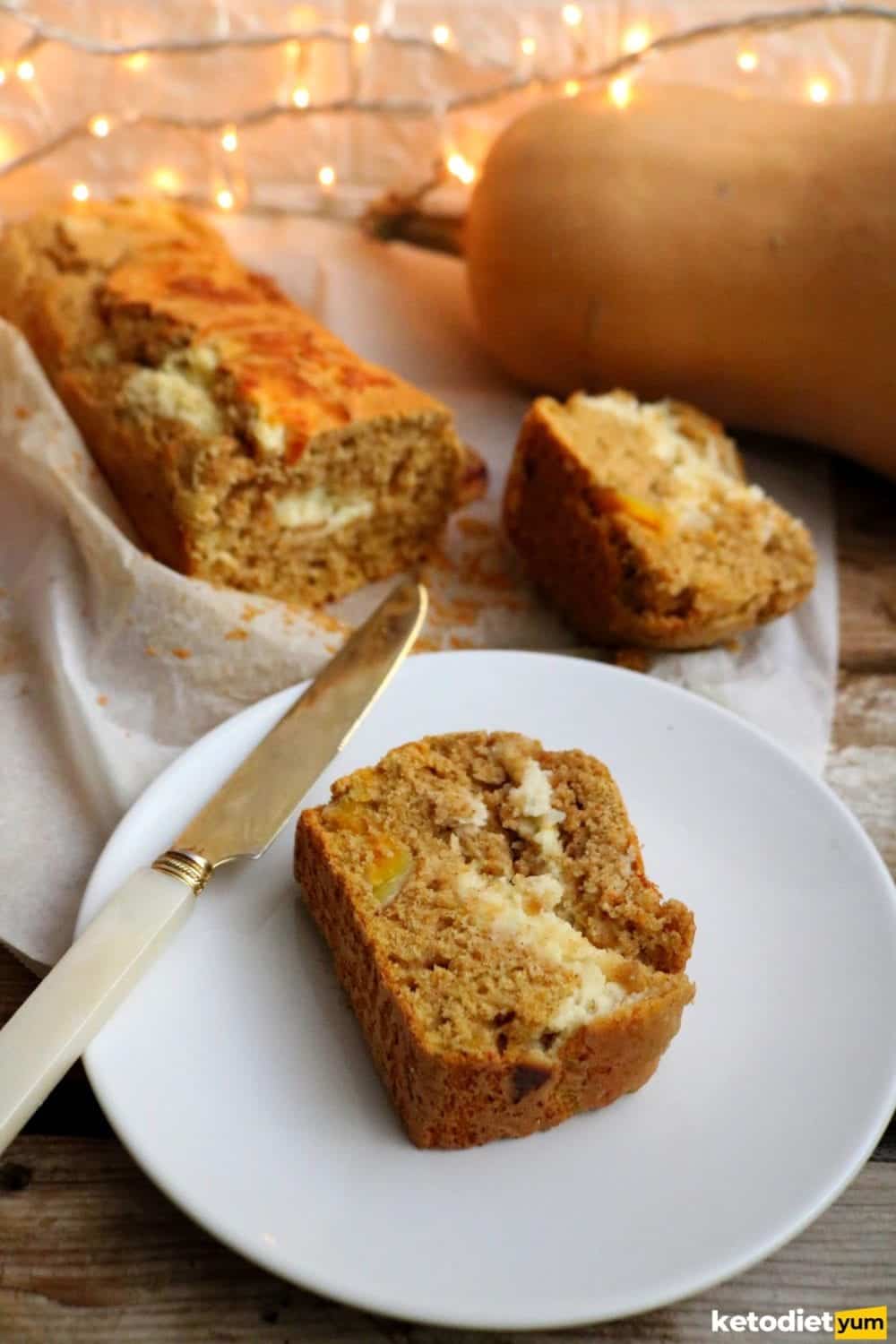 Creamy Keto Pumpkin Bread Recipe