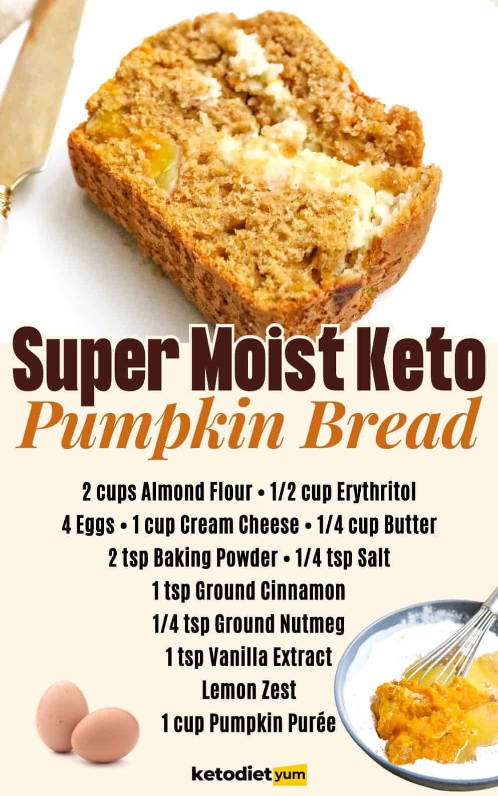 Moist Pumpkin Bread Recipe