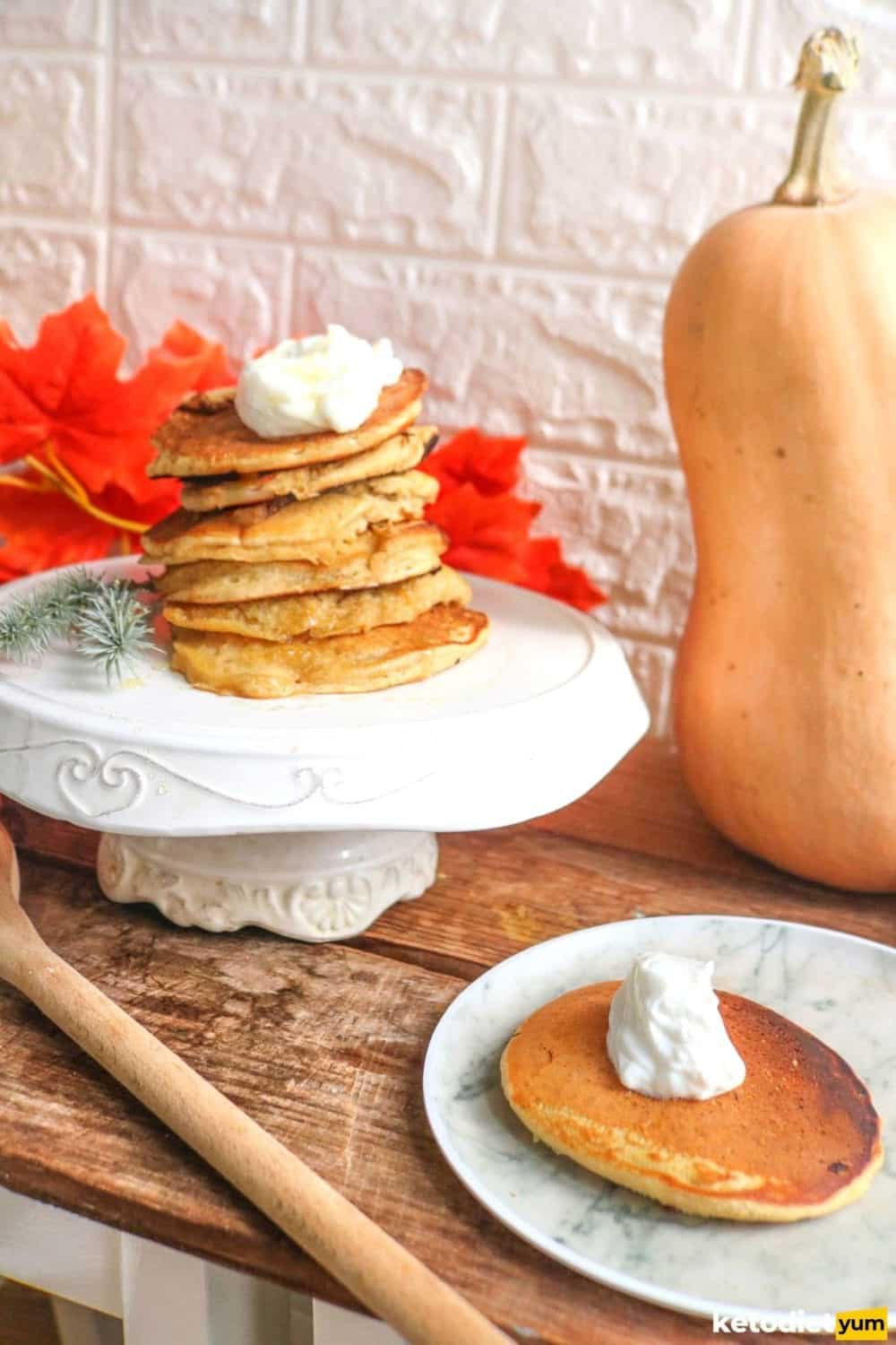 Keto Pumpkin Pancake Recipe