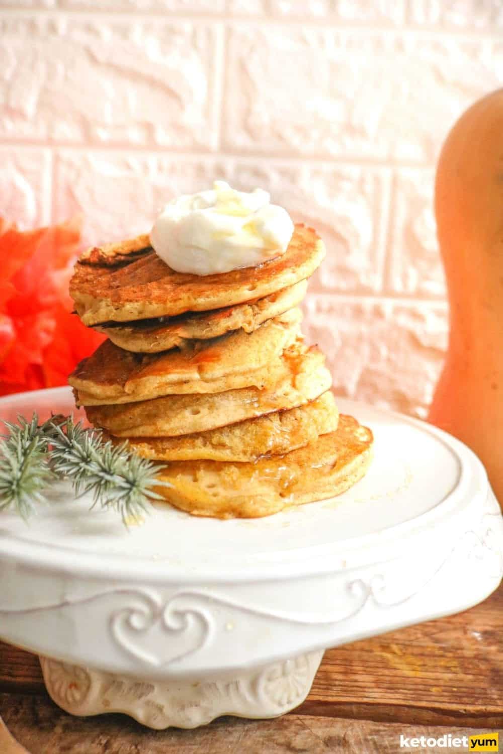 Keto Pumpkin Pancake Recipe