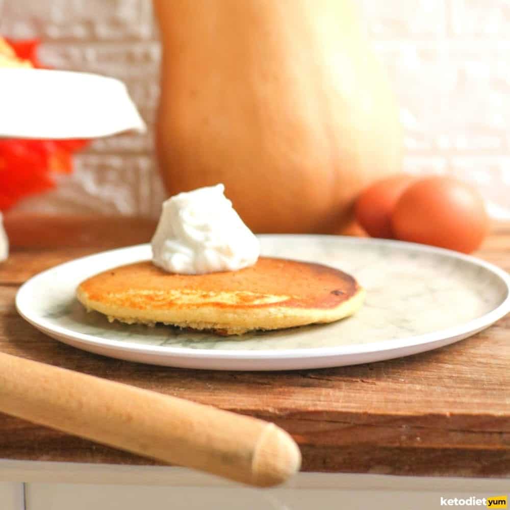 Keto Pumpkin Pancake Recipe