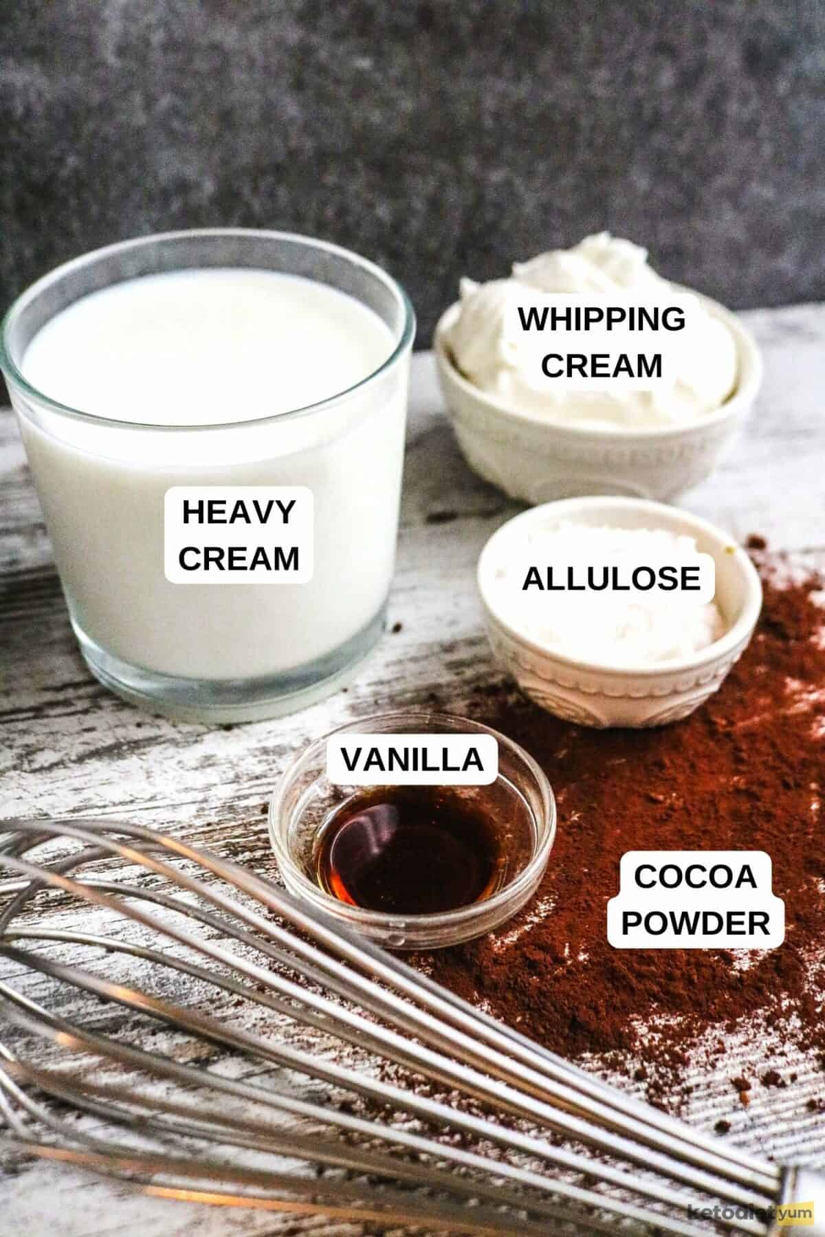 Sugar-Free Hot Chocolate Ingredients