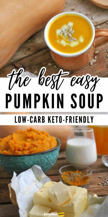 The Best Ever Creamy Keto Pumpkin Soup Recipe