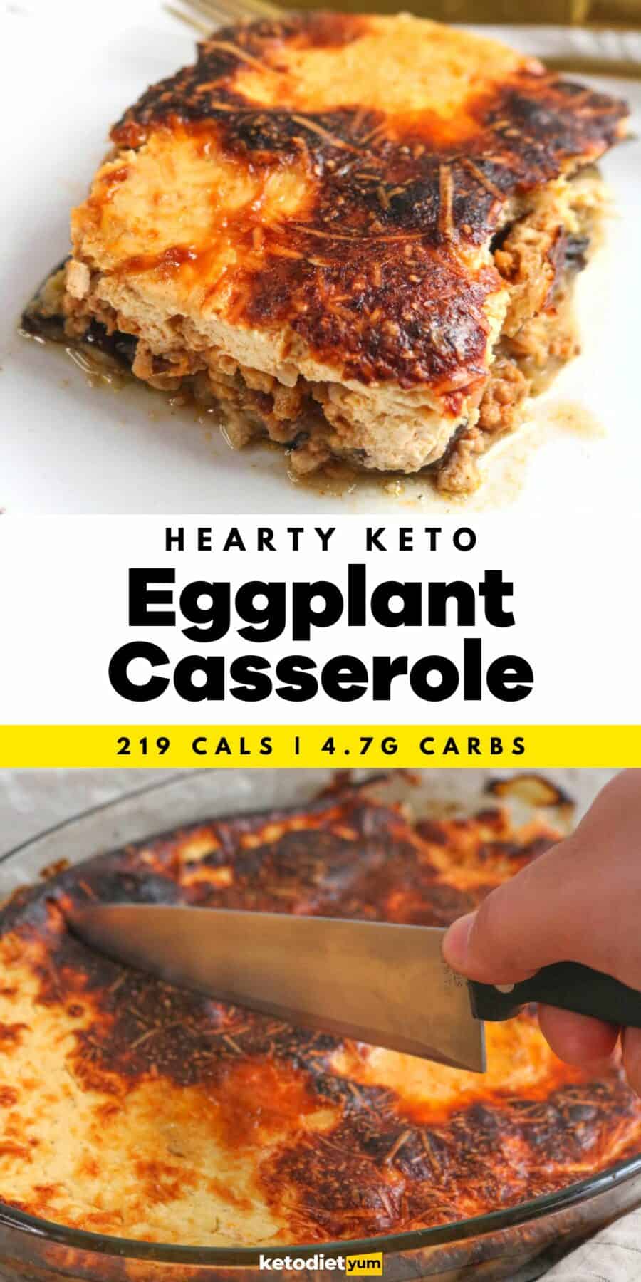 Best Keto Eggplant Casserole Recipe