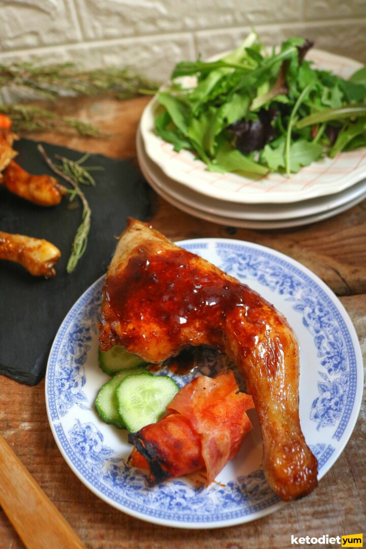 Balsamic Chicken Keto Recipe (OnePan Easy Dinner) Keto Diet Yum