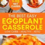 Keto Eggplant Casserole