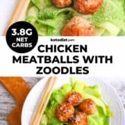 Keto Chicken Meatballs