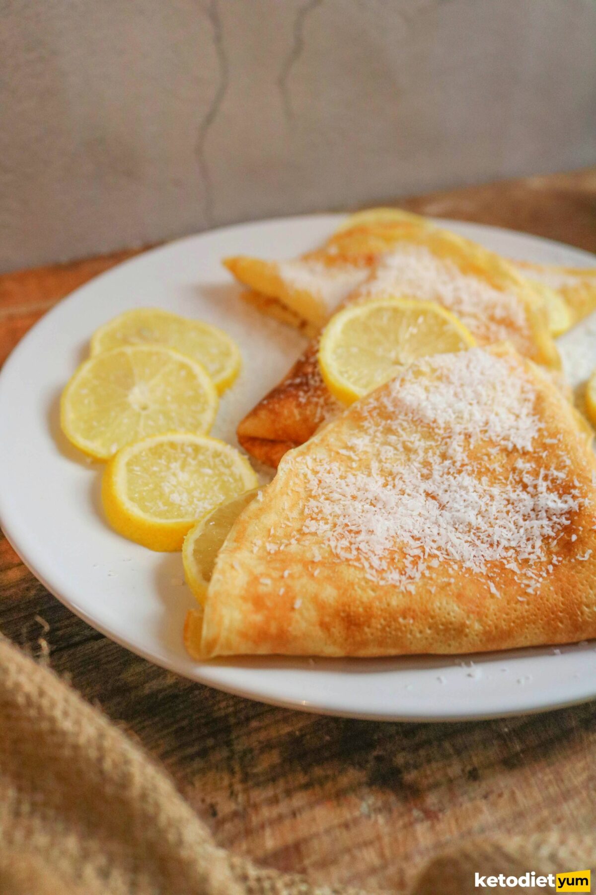 Easy Keto Crepes Recipe With Coconut Flour