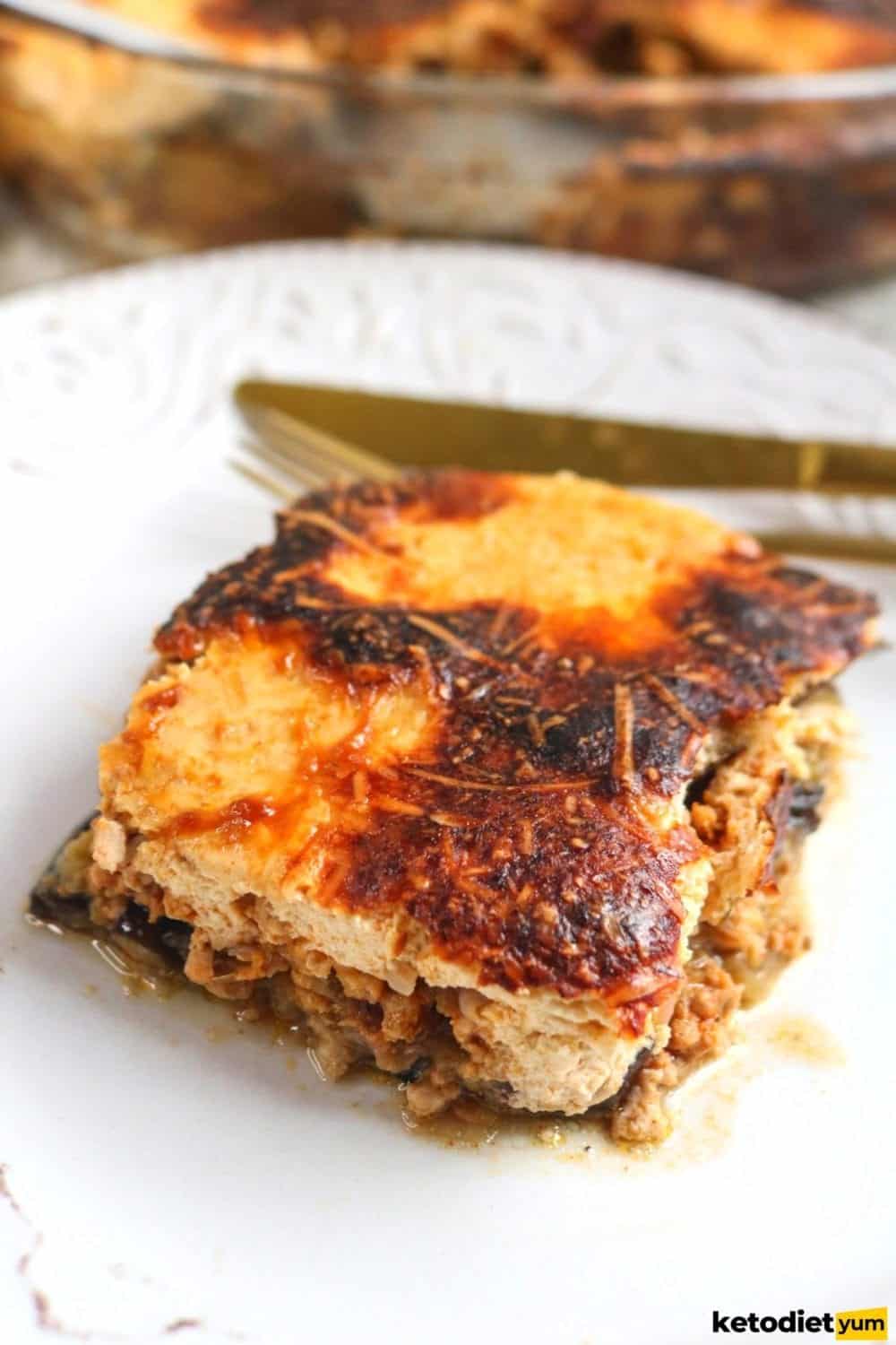 Keto Greek Moussaka Recipe (Low Carb Comfort Food)