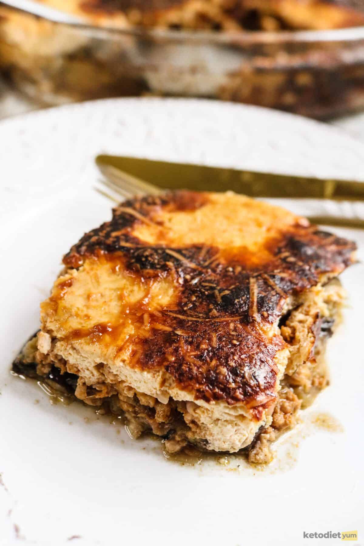 Greek Moussaka Recipe Keto Moussaka