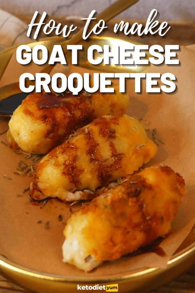 Keto Goat Cheese Croquettes Recipe