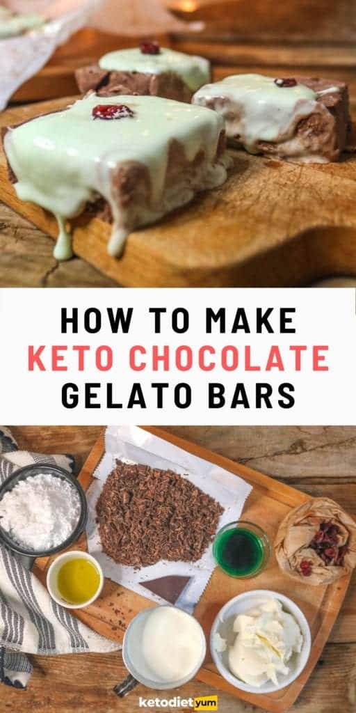 Keto Gelato Bars