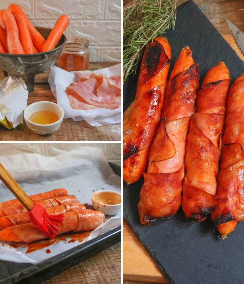 bacon maple glazed carrots recipe
