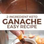 2-Ingredient Keto Chocolate Ganache