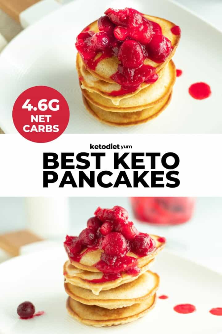 Best Cranberry Keto Pancakes Recipe (1)