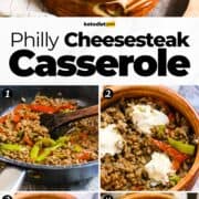 Philly Cheesesteak Casserole