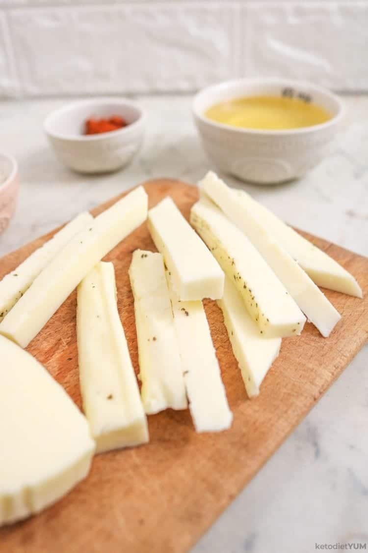 Keto Halloumi Fries (Crispy And LowCarb) Keto Diet Yum