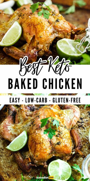 Keto Baked Chicken with Greek Yogurt and Lime Recipe