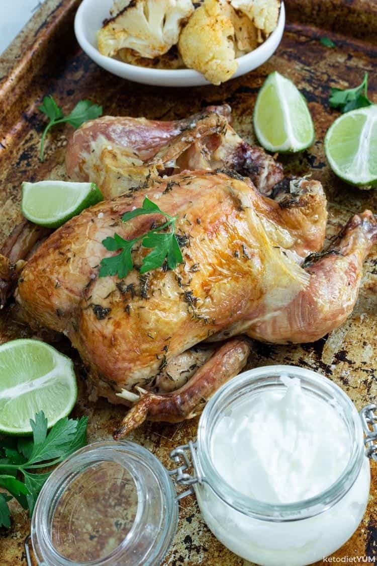 Best Keto Baked Chicken Healthy Dinner Recipe - Keto Diet Yum