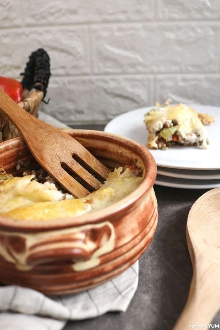 How to make a low carb philly cheesesteak casserole