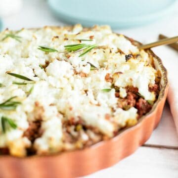 Keto Shepherd's Pie with Cauliflower Recipe