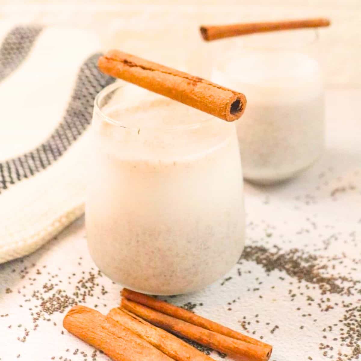 Low-Carb Creamy Cinnamon Smoothie