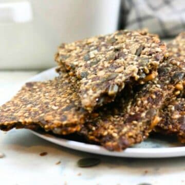 4-Seed Crispy Keto Crackers Recipe