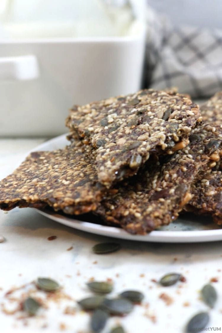 Crispy Keto Crackers