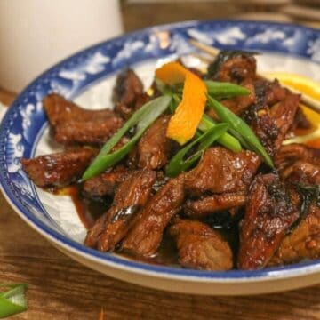 Keto Chinese Orange Beef Recipe