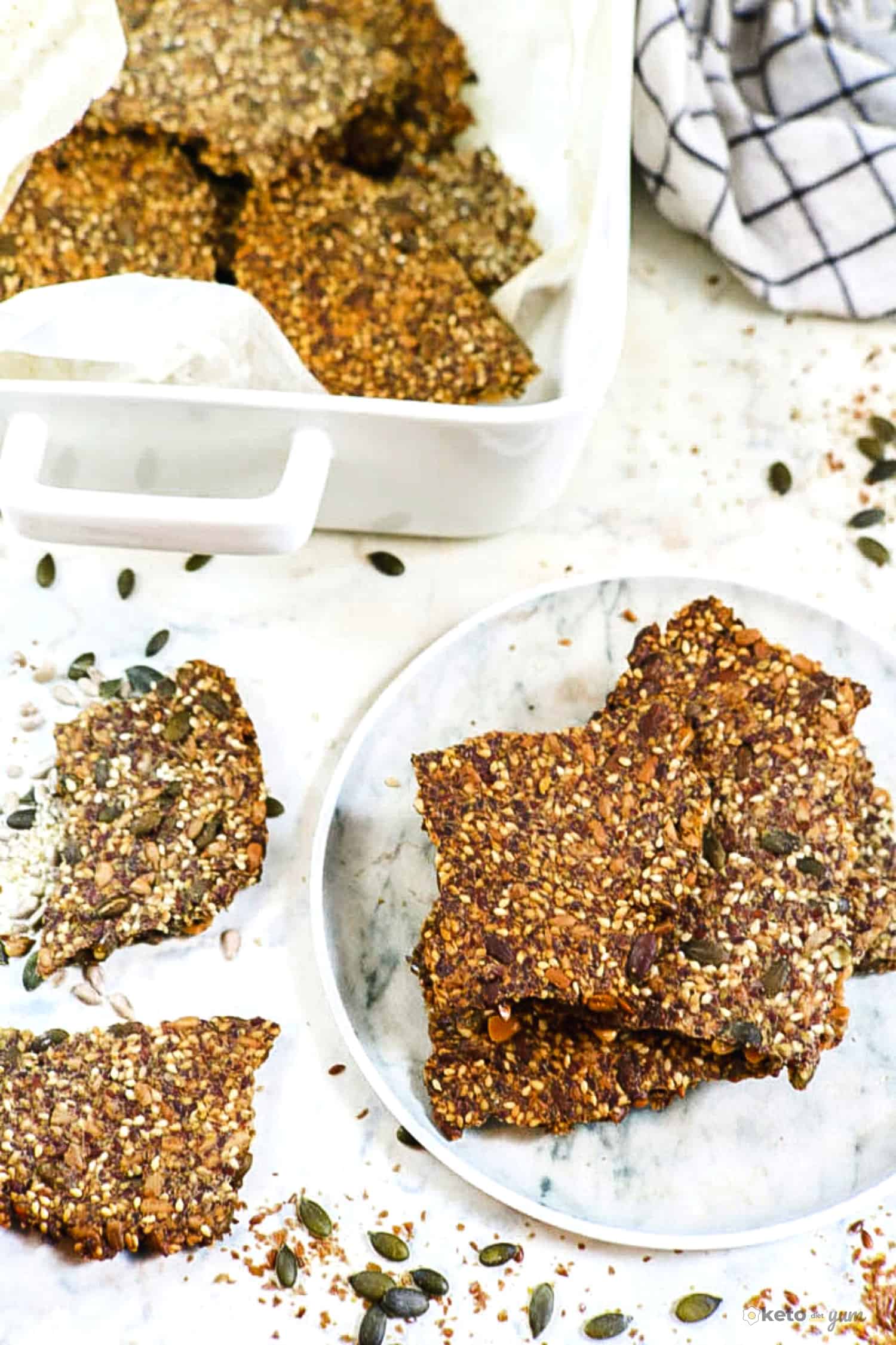 Crispy Keto Crackers