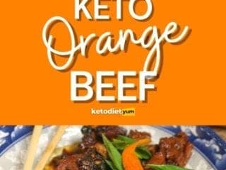 Keto Crispy Orange Beef