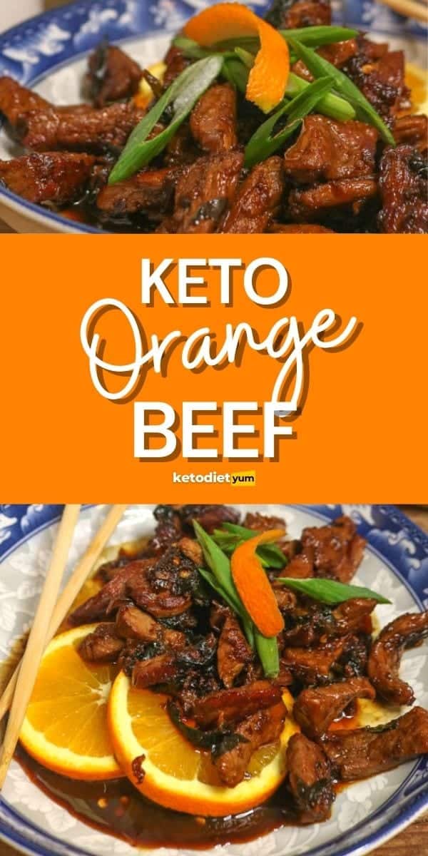 Keto Crispy Orange Beef