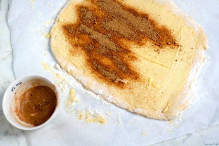 Best keto cinnamon rolls made with fathead dough