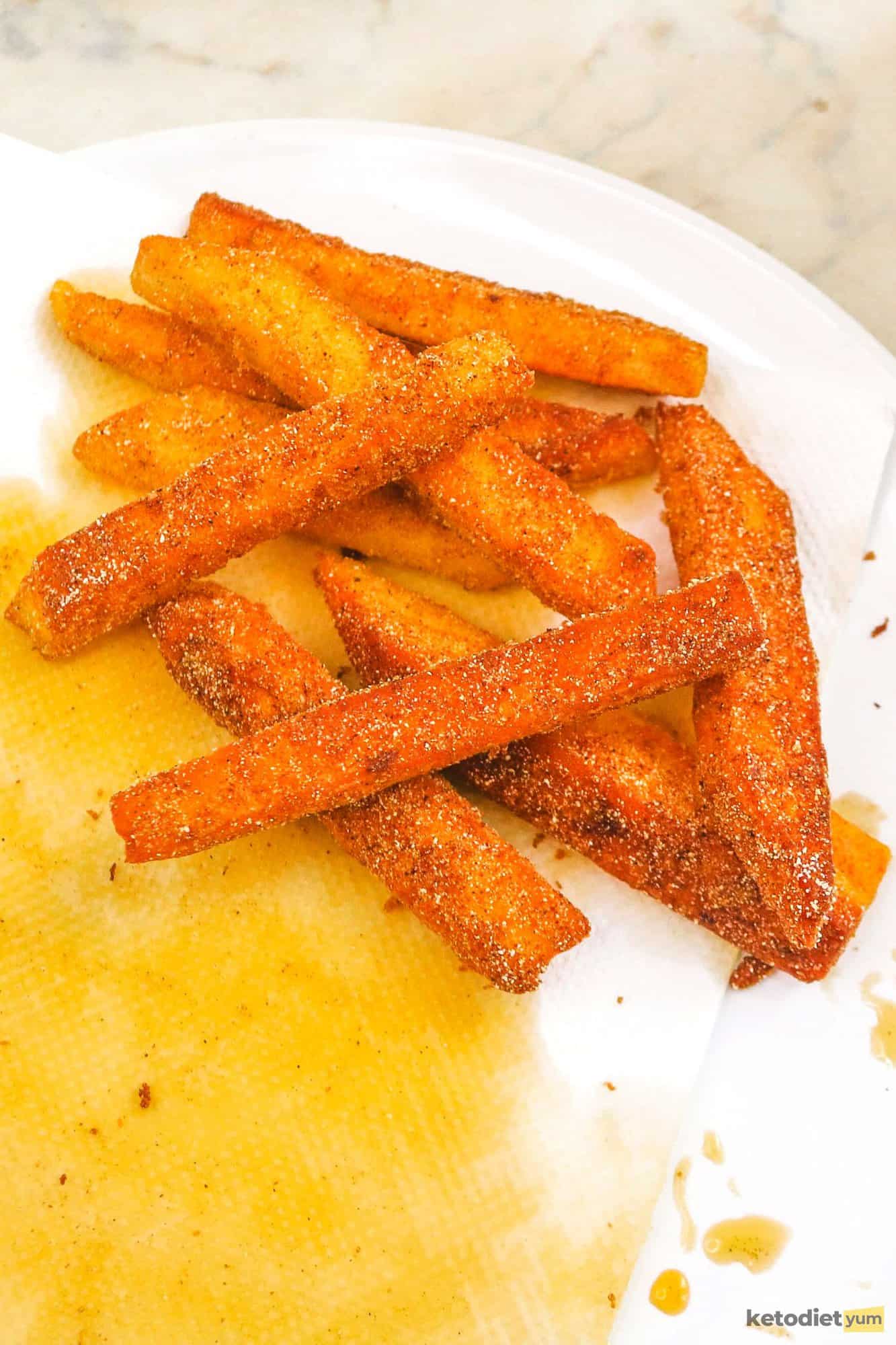 Keto Halloumi Fries Recipe