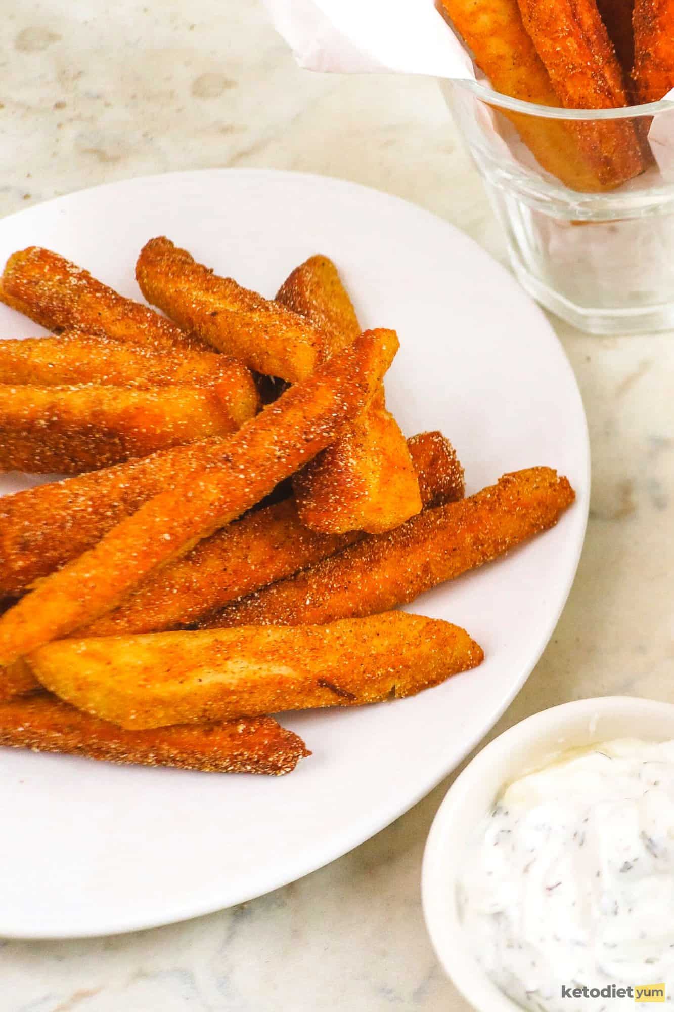 Keto Halloumi Fries Recipe