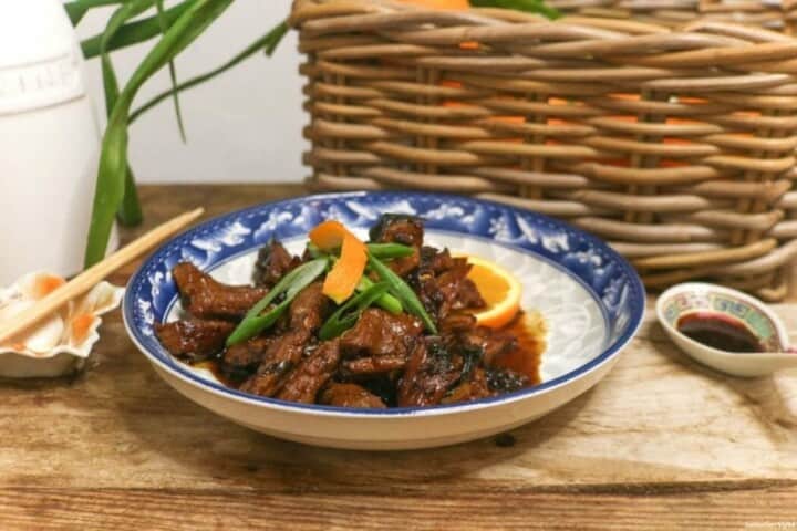 Keto Chinese Orange Beef Recipe