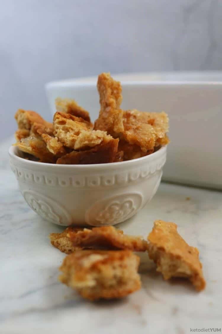 Parmesan Keto Croutons Parmesan Keto Croutons