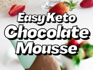 Valentine's Keto Chocolate Mousse