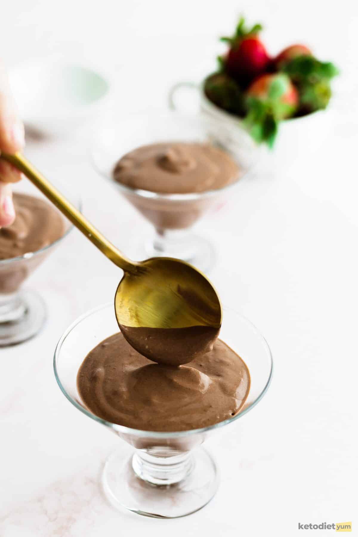 keto chocolate mousse recipe