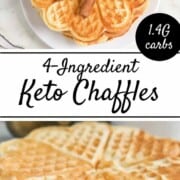 4-Ingredient Keto Chaffles Recipe