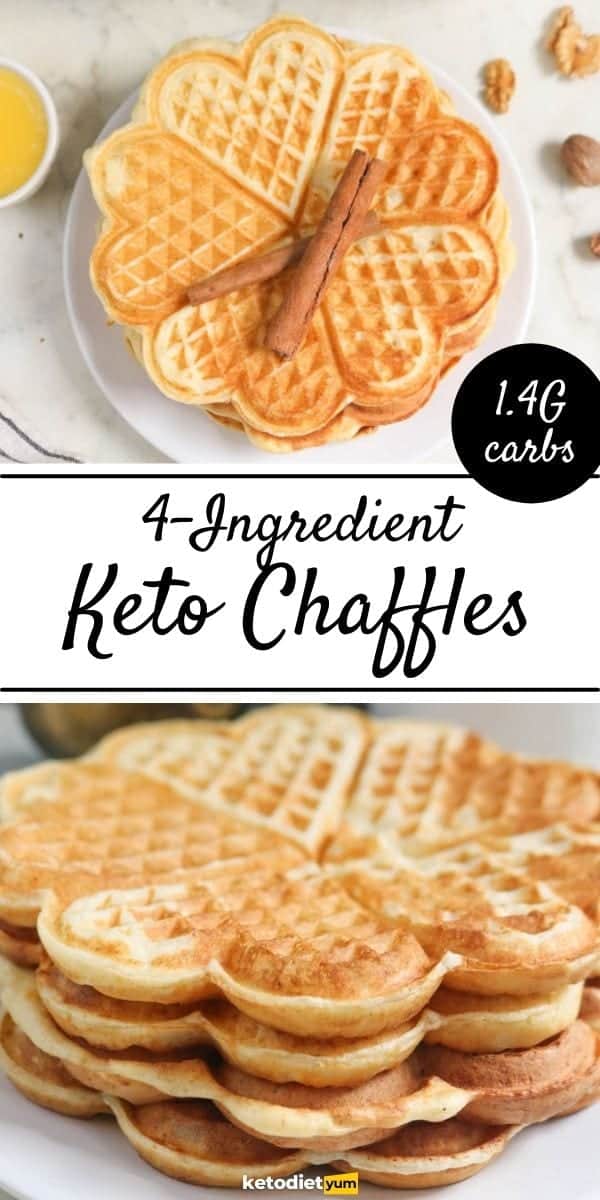 4-Ingredient Keto Chaffles Recipe